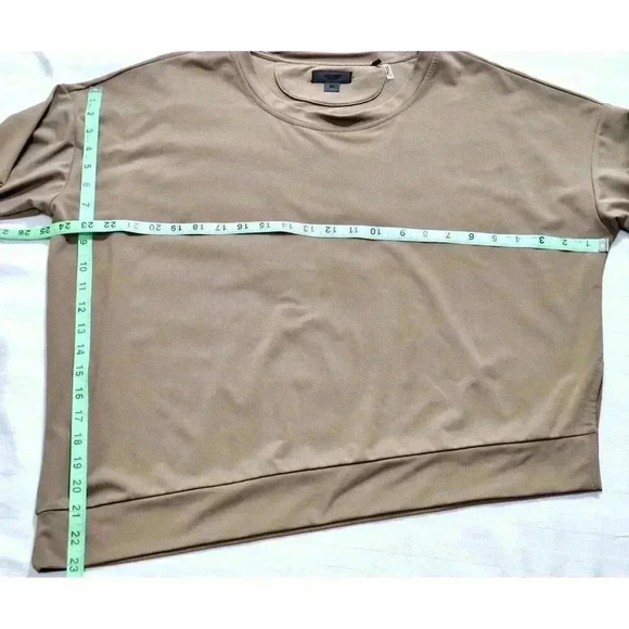 Rudsak Tan Asymmetrical Long Sleeve Sweater Size Large - Picture 3 of 6
